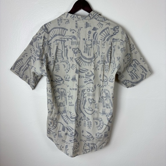 Vintage Levi’s Traditional Print Tropical Button Up Shirt Men’s Size Medium - Picture 5 of 5